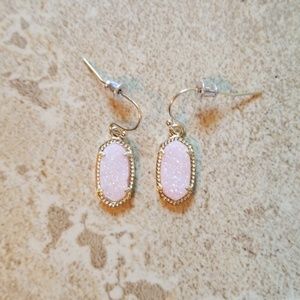 Kendra Scott earrings pink/gold